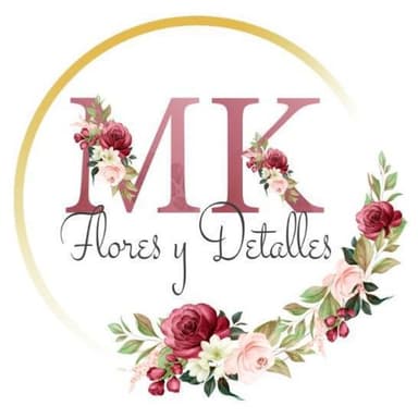 Logo de Flores y detalles MK