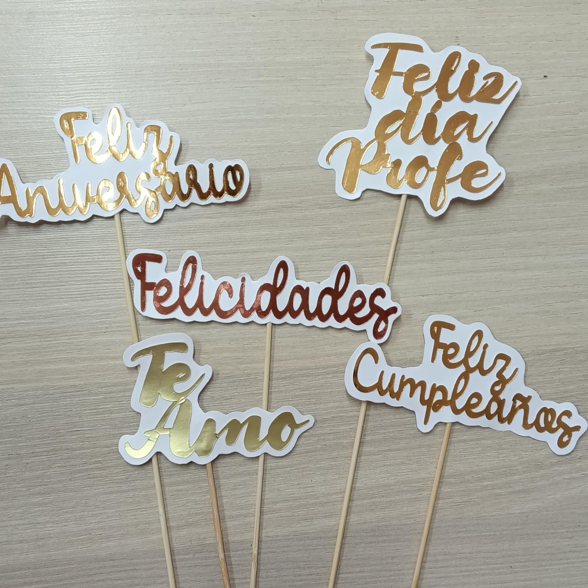 Topper Te amo miniatura 6