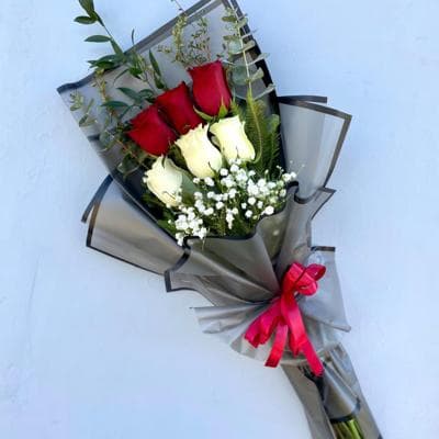 ROSAS   EN BICOLOR miniatura 2