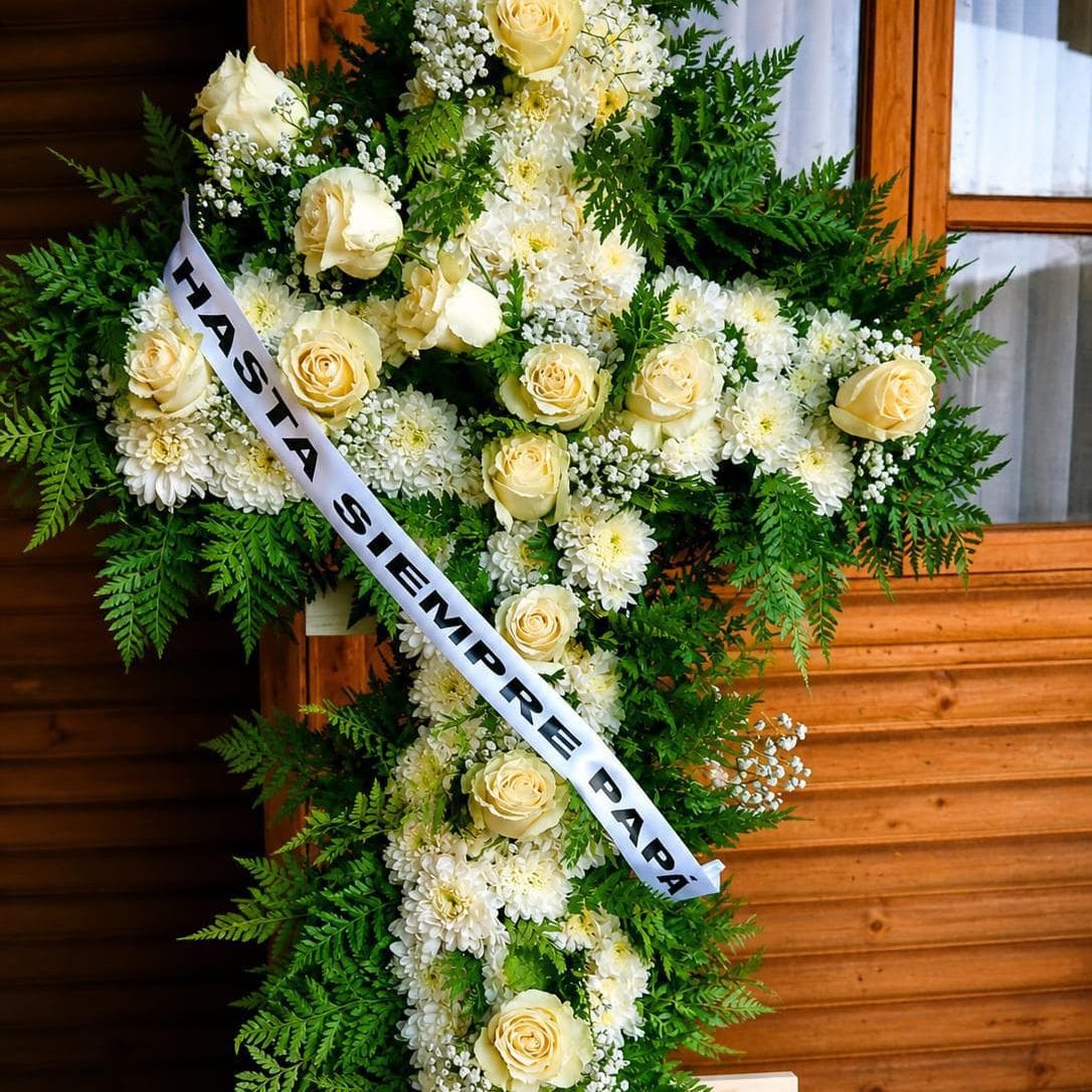 Cruz floral miniatura 2