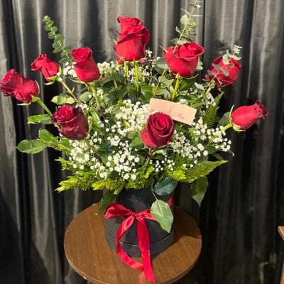 Box de rosas miniatura 3