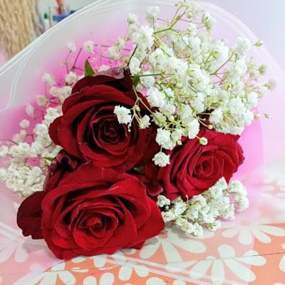 Rosas en nieve miniatura 1