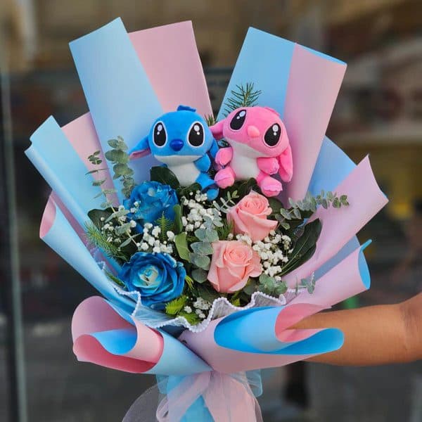 Pareja Floral miniatura 1