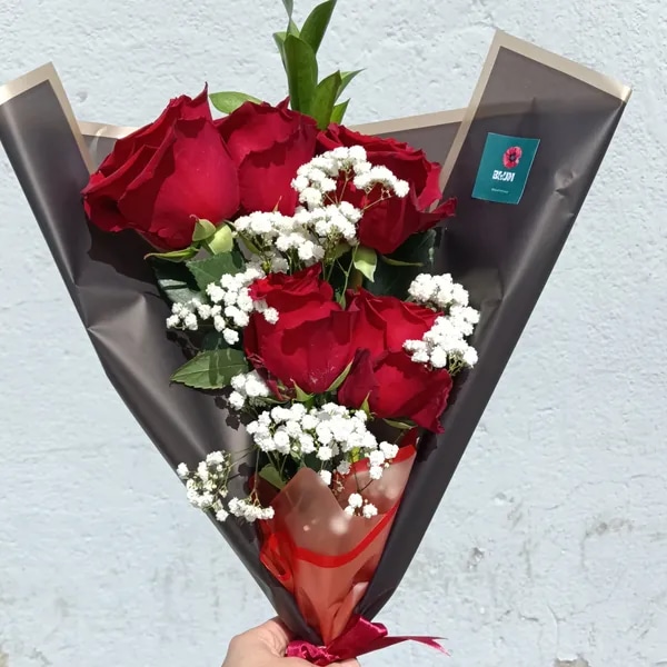 Ramo 5 rosas