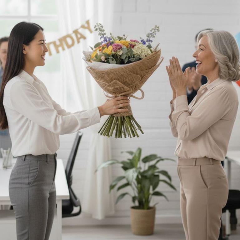 Flores para cumpleaños: ¿qué regalar según la edad?