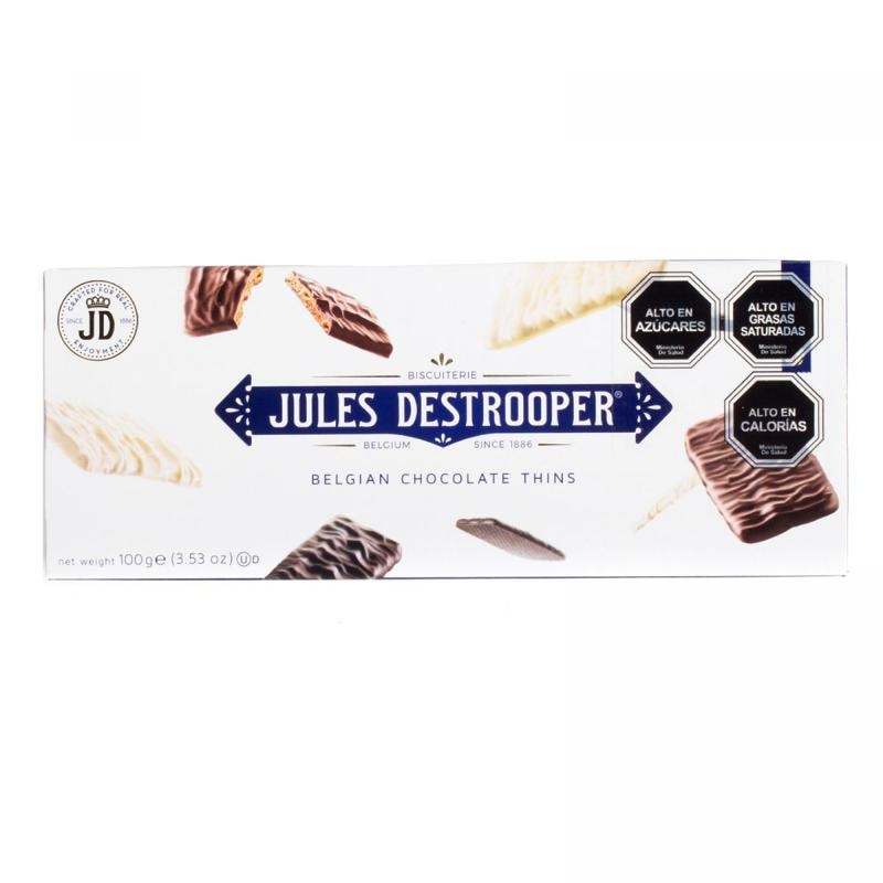 Galletas Jules Destrooper - Galletas de chocolate Jules Destrooper de 100 grs - Imagen 1