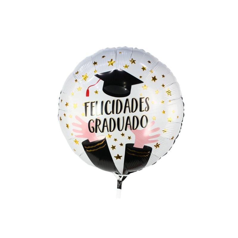 Globo Felicidades Graduado 38cm - Imagen 1