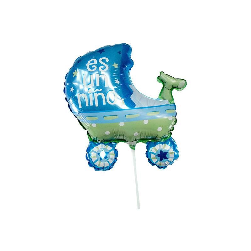 Globo Coche Es un niño 22cm - Imagen 1