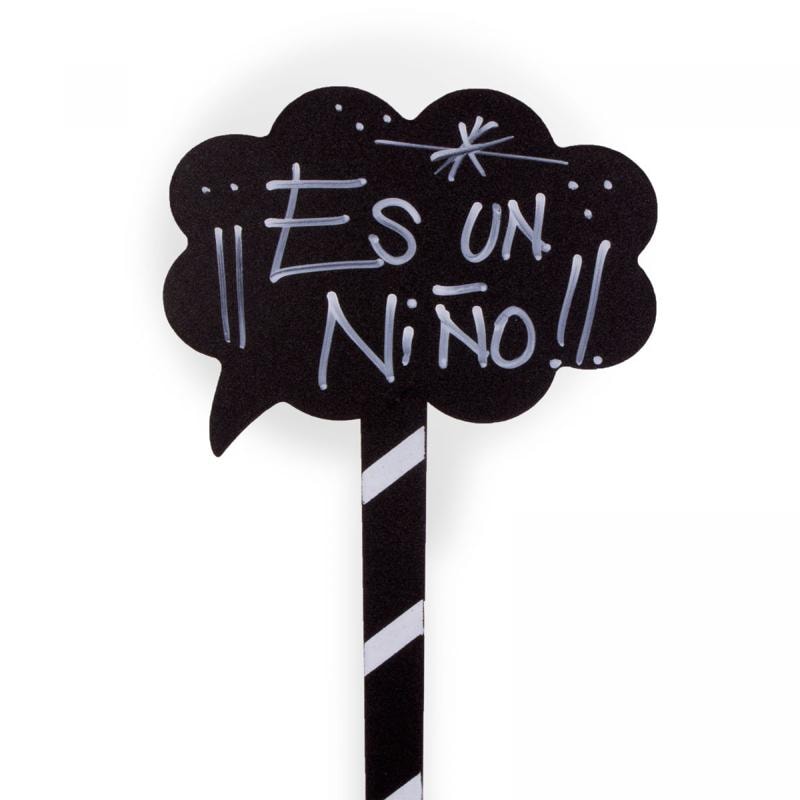 Pizarra con Mensaje "Es un niño" - Imagen 1