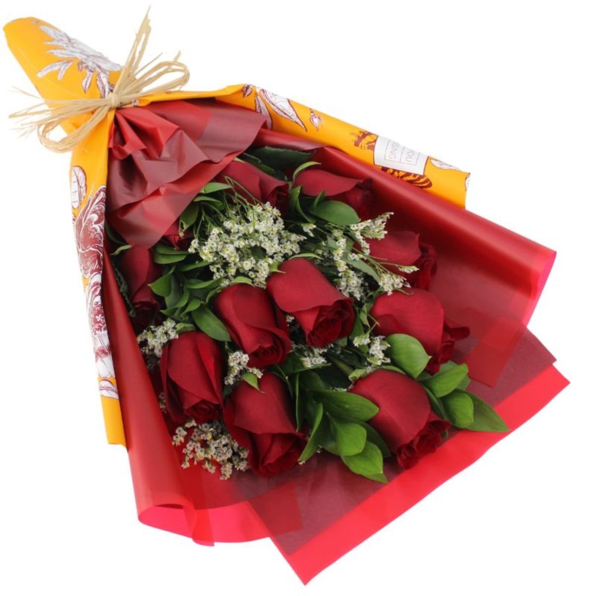 Ramo especial 9 rosas rojas - Imagen 1