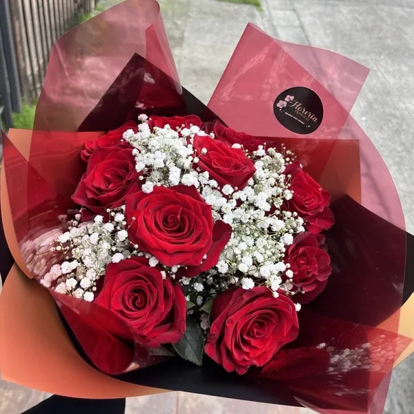 Ramo de 10 rosas