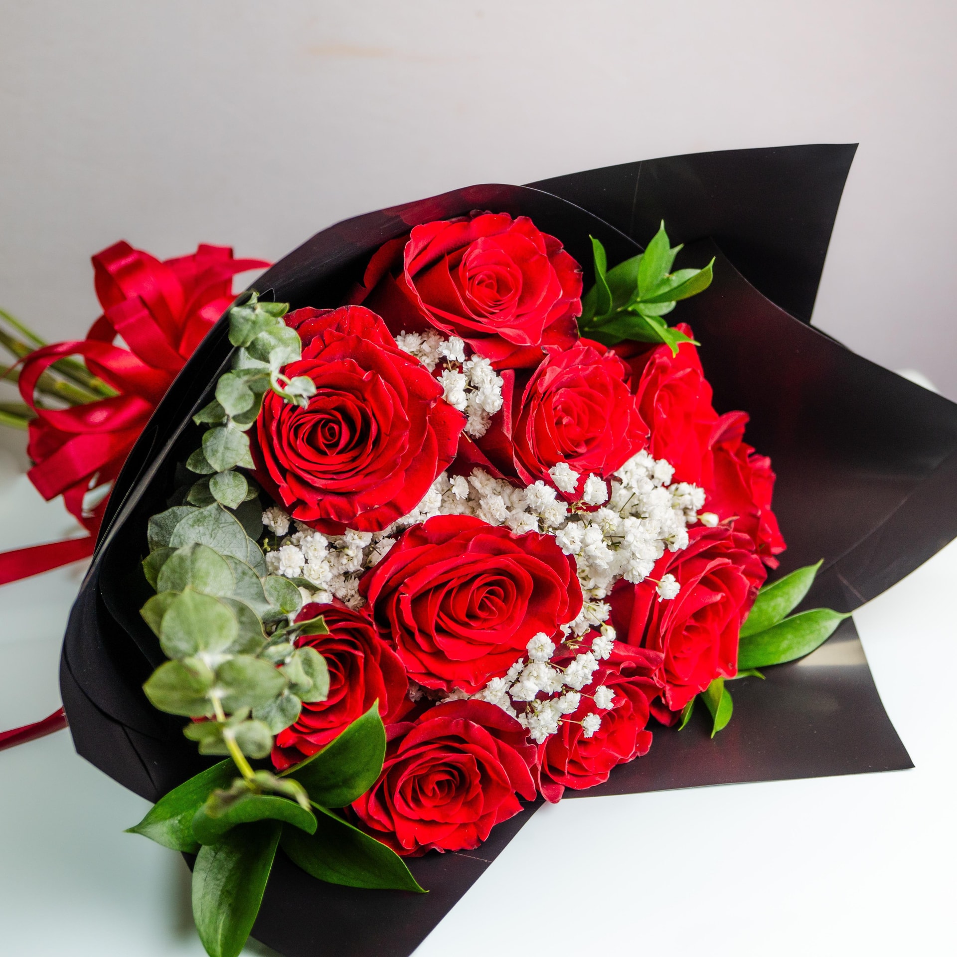 Ramo de 10 rosas - Imagen 1