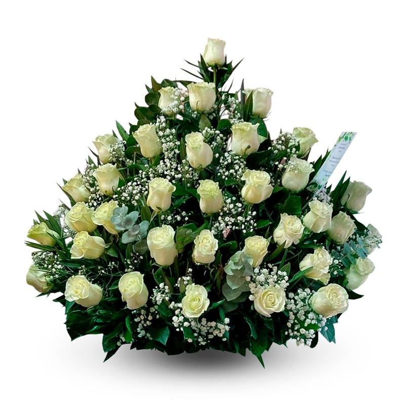 Pie de 36 rosas - Imagen 1