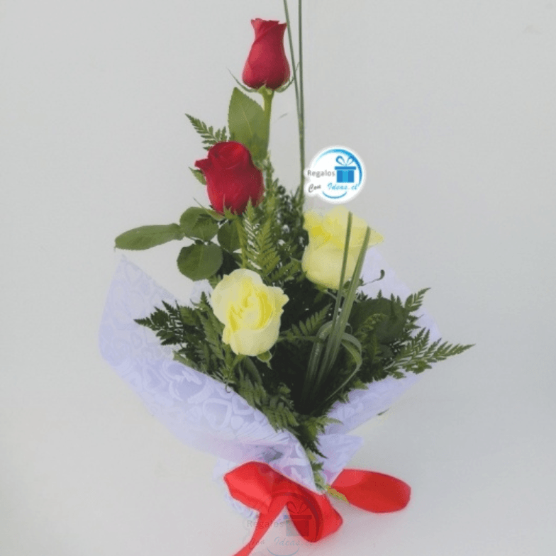 ARREGLO DE 4 ROSAS - Imagen 1