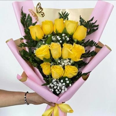 RAMO DE 12 ROSAS - CONFIGURABLE POR COLOR