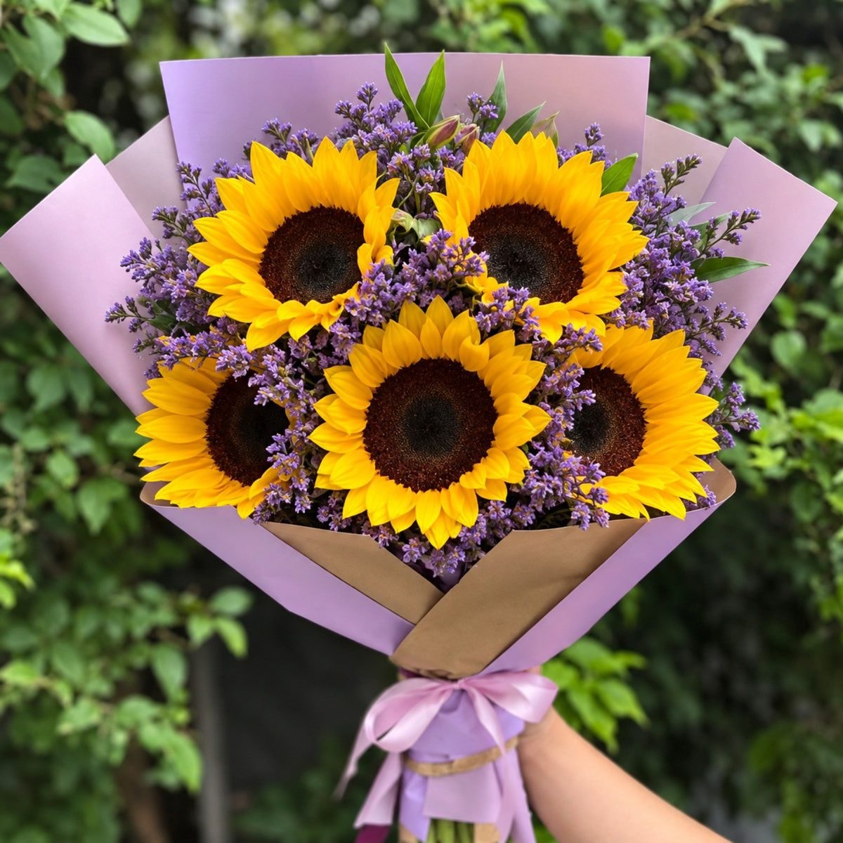 BOUQUET DE GIRASOLES - Imagen 1