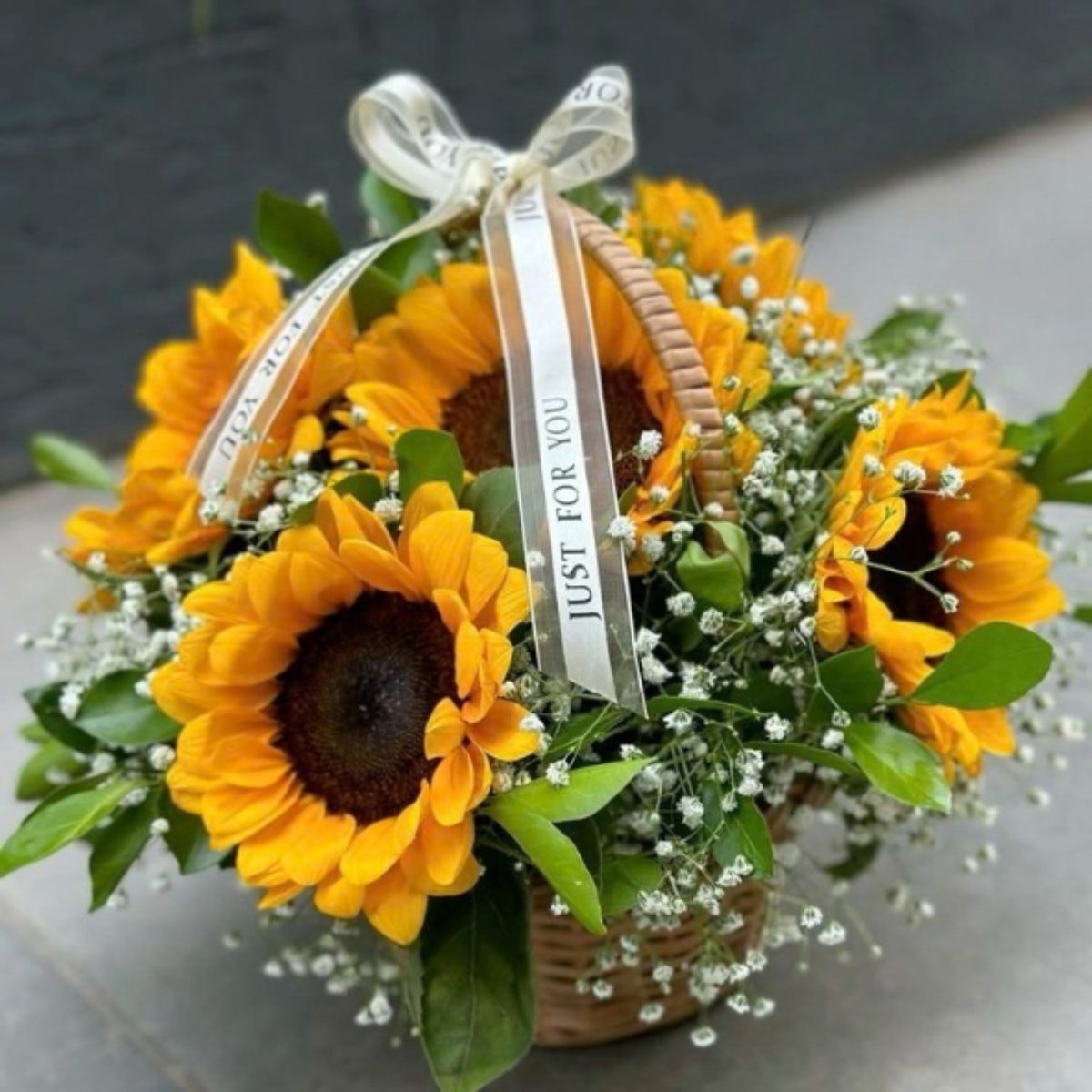 CANASTILLO DE GIRASOLES - Imagen 1