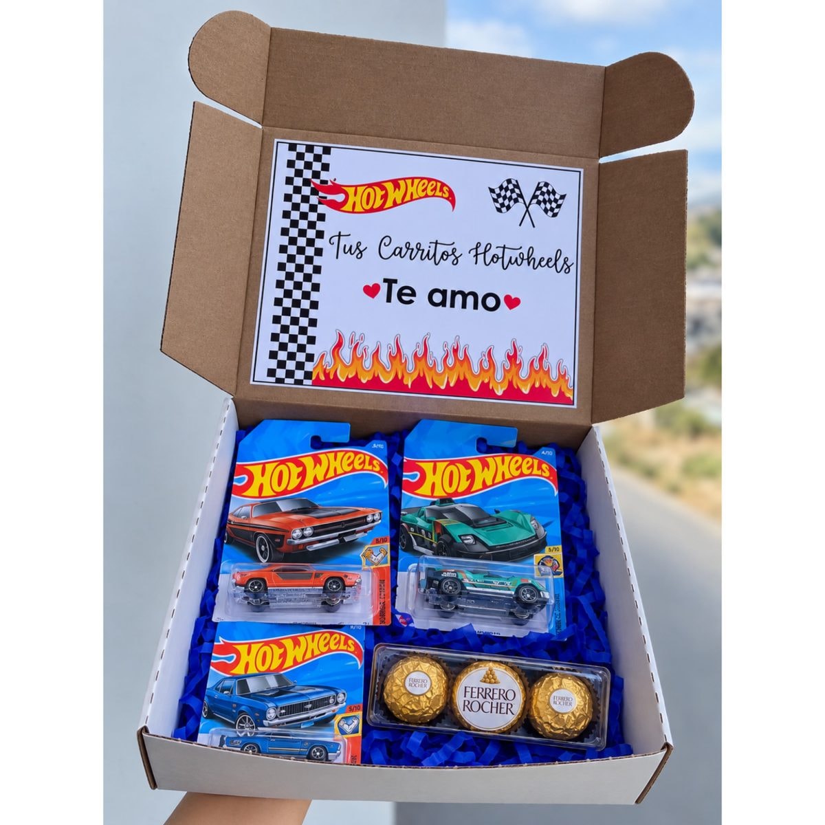 BOX N° 3 HOT WHEELS Y FERRERO - Imagen 1
