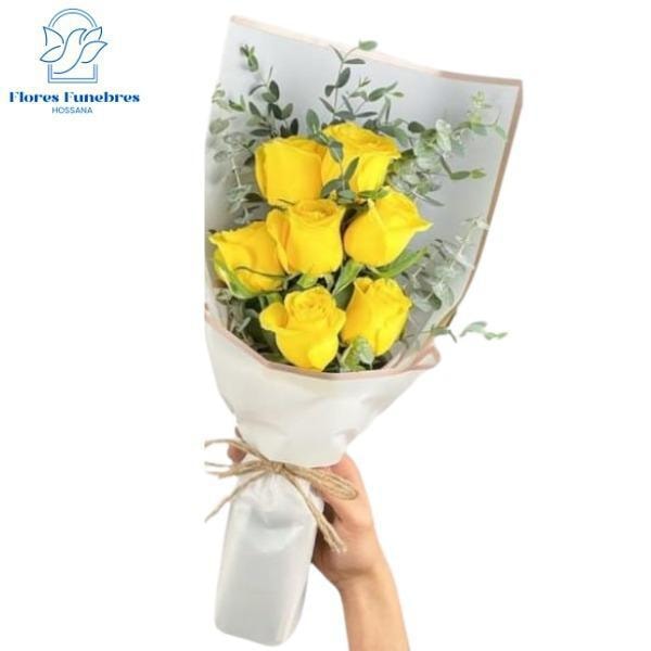 Ramo 7 rosas - Imagen 1