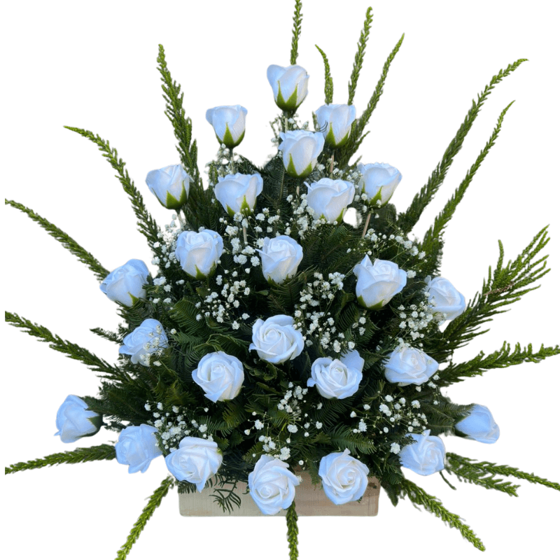 Arreglo 30 rosas de jabon - Imagen 1