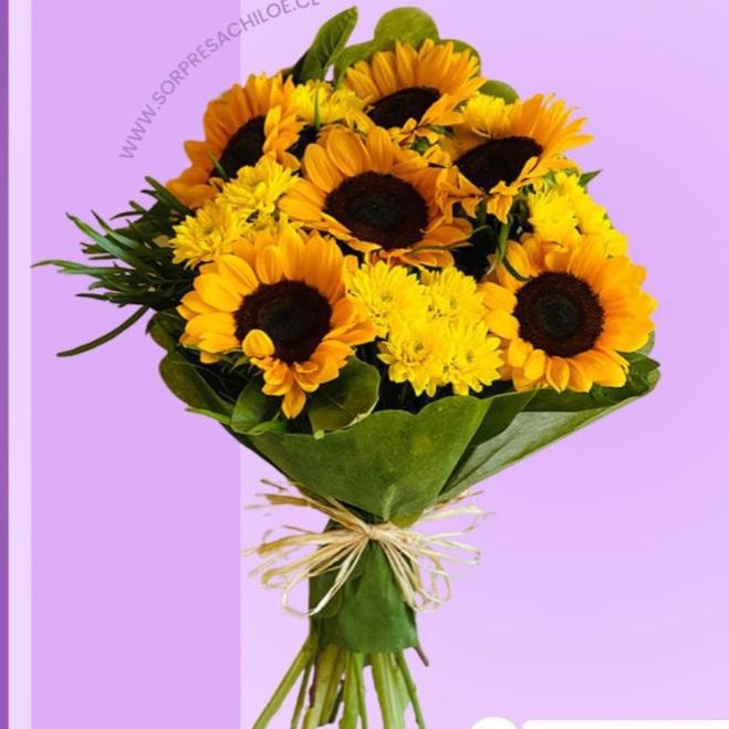 Ramo Girasoles - Imagen 1