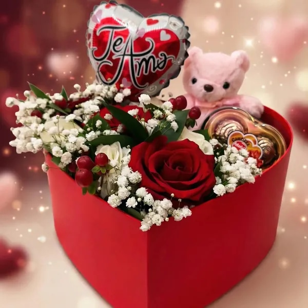 ✨Caja Mini Osito Corazon✨