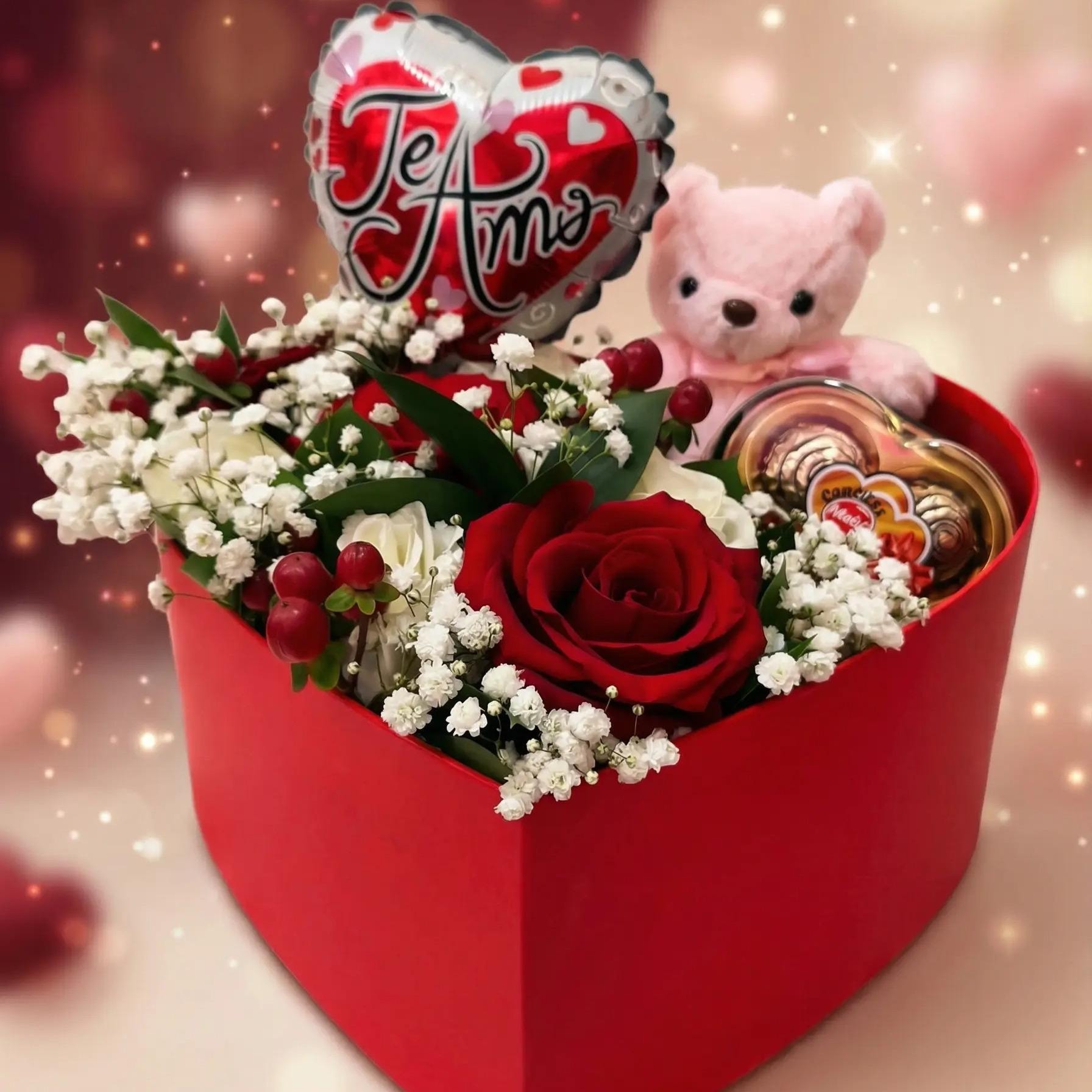 ✨Caja Mini Osito Corazon✨ - Imagen 1