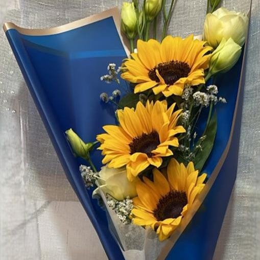 🌻💙 Ramo Luz Azul ✨ - Imagen 1
