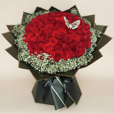 Ramo Buchon de Rosas configurable entre 10 y 200 tallos - Imagen 2