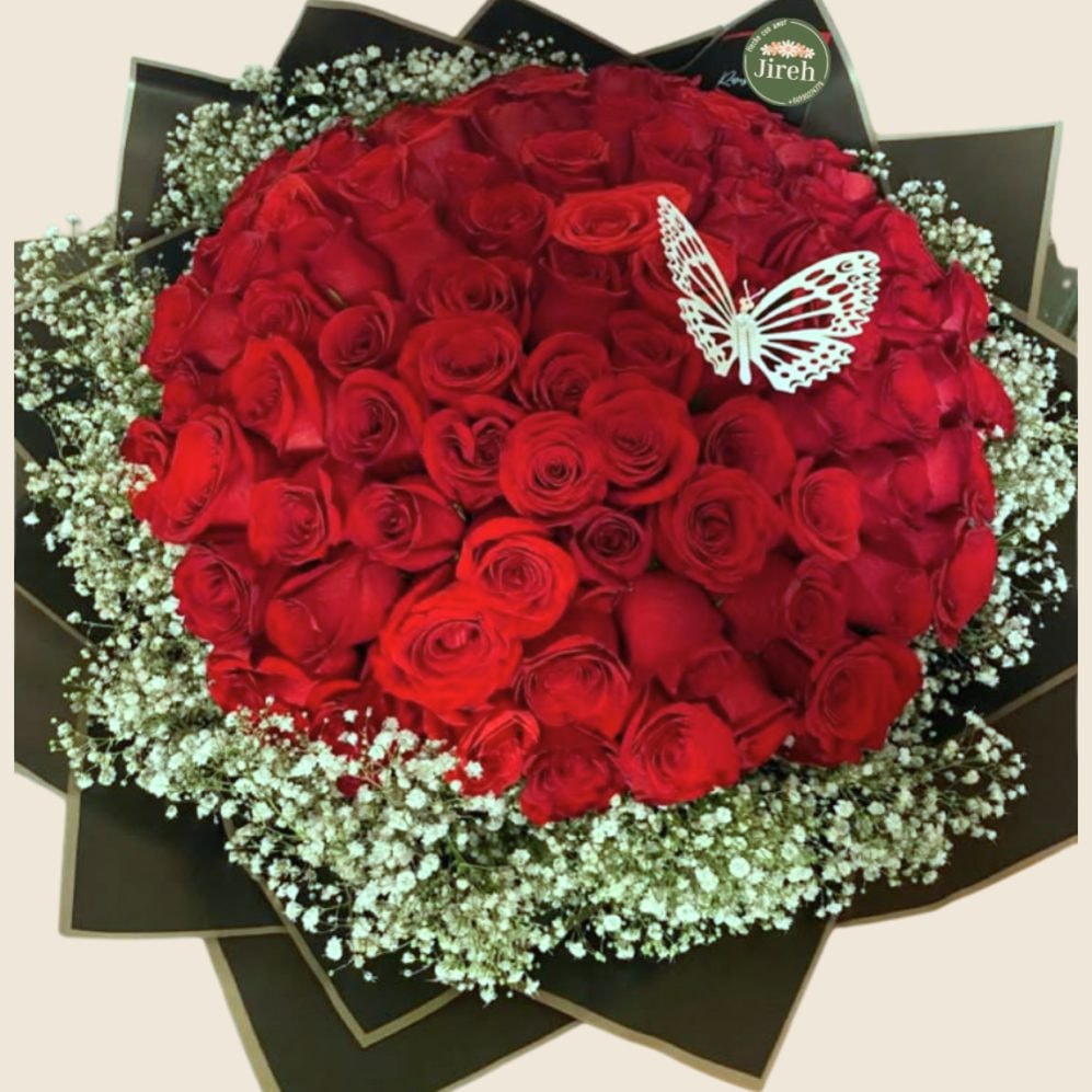Ramo Buchon de Rosas configurable entre 10 y 200 tallos - Imagen 1