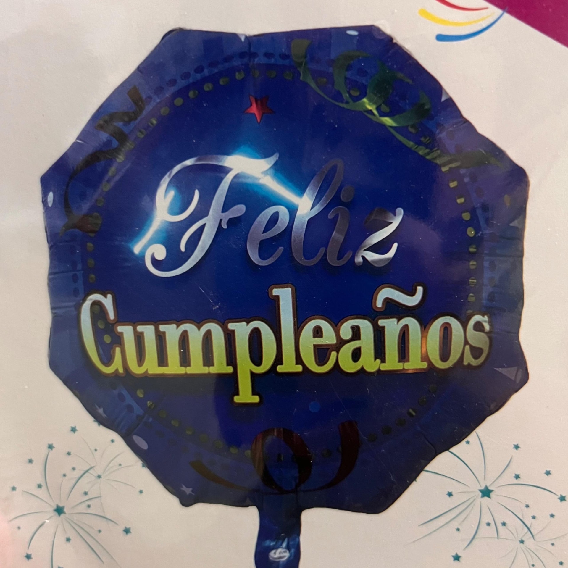 Globo Estrella Feliiz Cumpleaños - Imagen 1