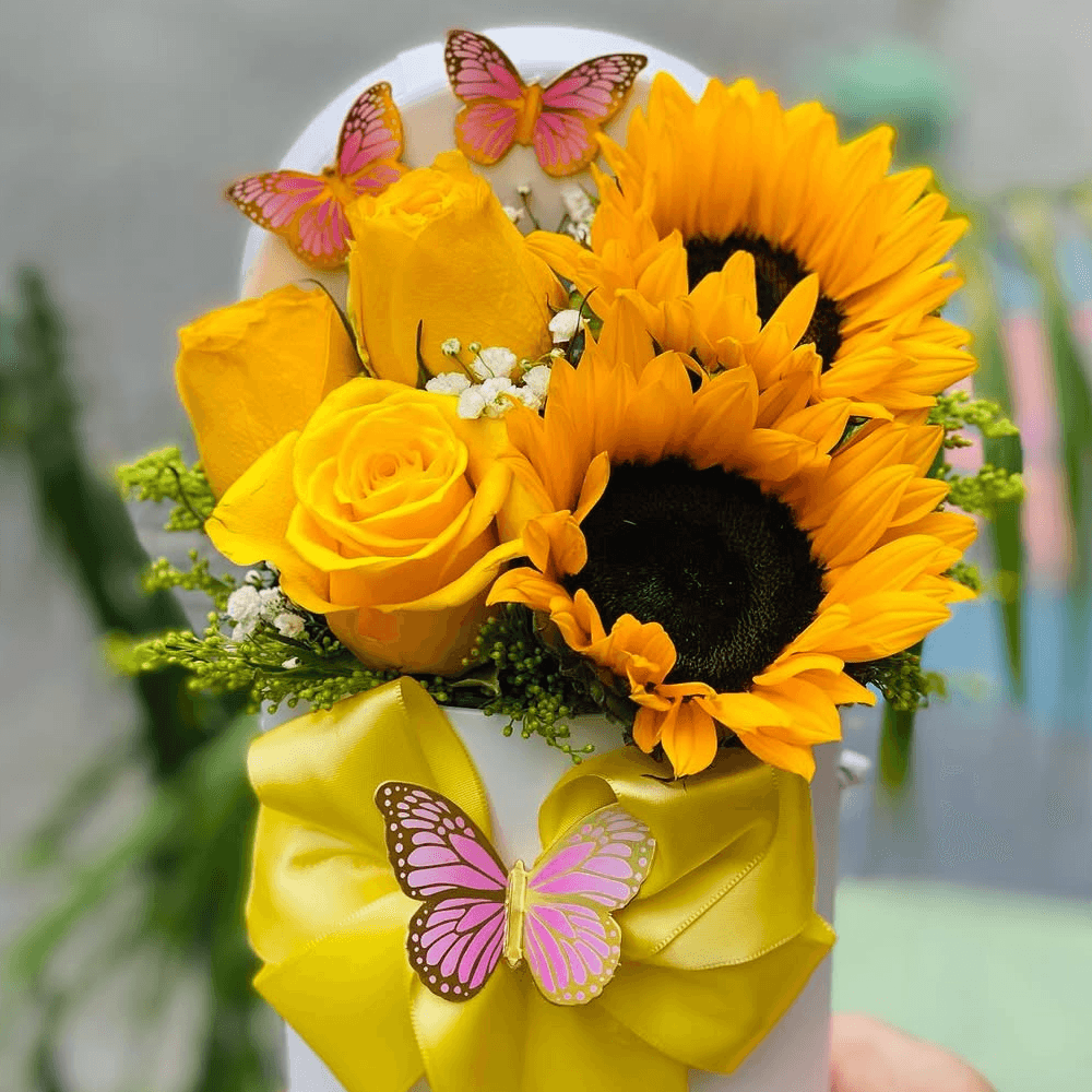 Box Rosas/Girasol - Imagen 1