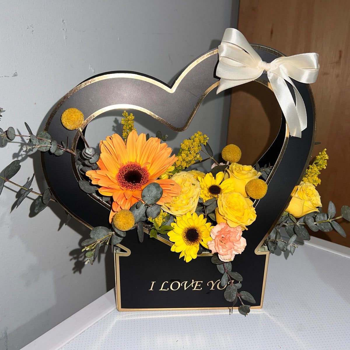 Cartera Flores Amarillas - Imagen 1