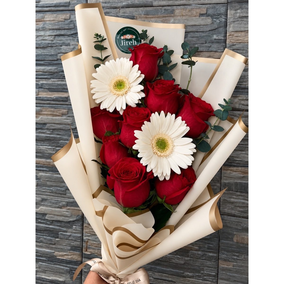 Ramo Rosas y Gerberas - Imagen 1