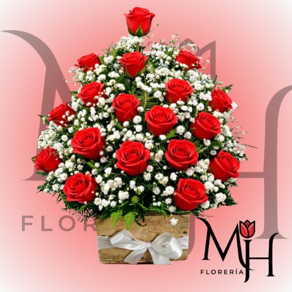 Arreglo 25 rosas de jabon - Imagen 1