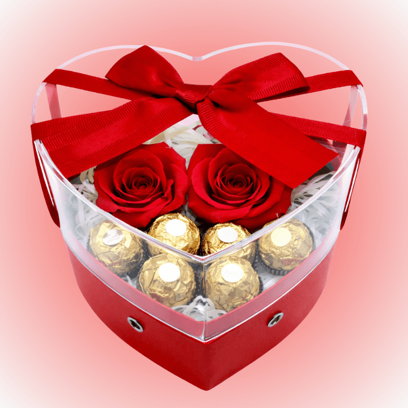 Lindo detalle eterno rosas de jabon 6 bombones - Imagen 1