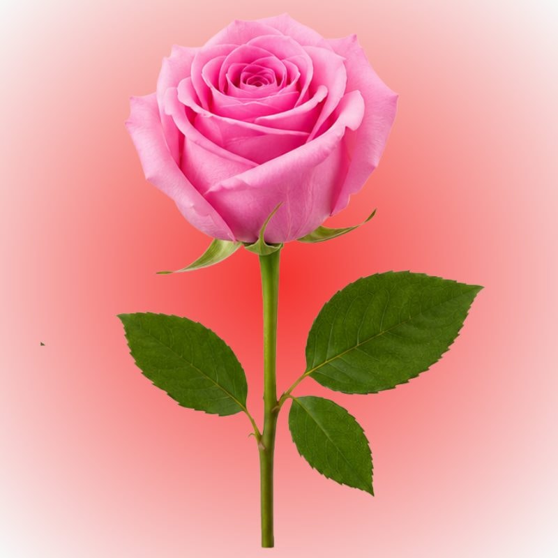 Rosa individual para adicionar - Imagen 1