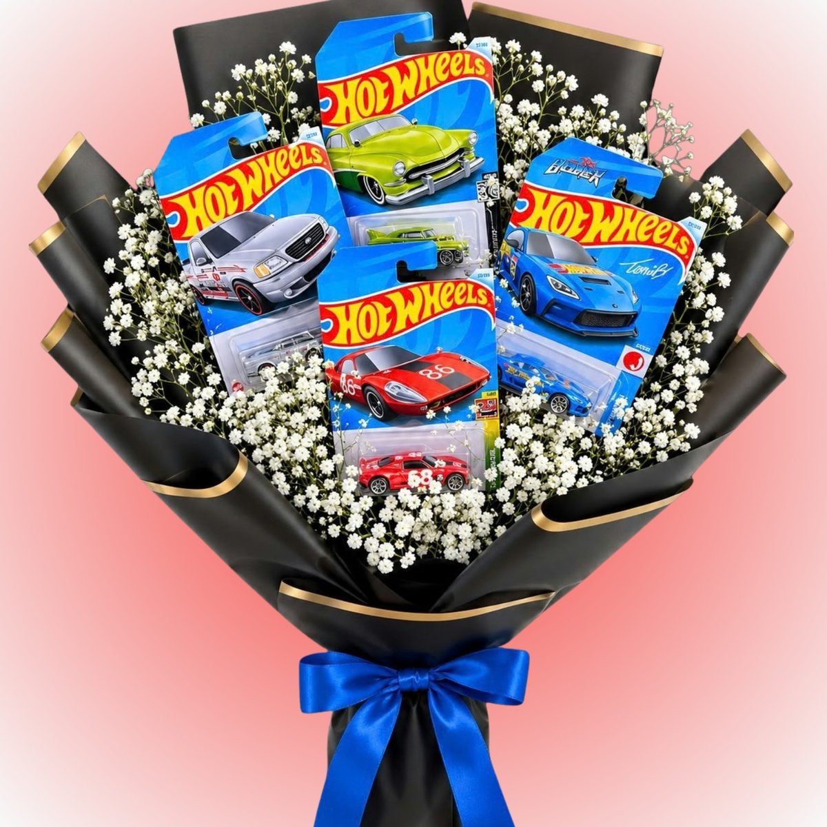 3 Carrito Hot Wheels en ramos - Imagen 1