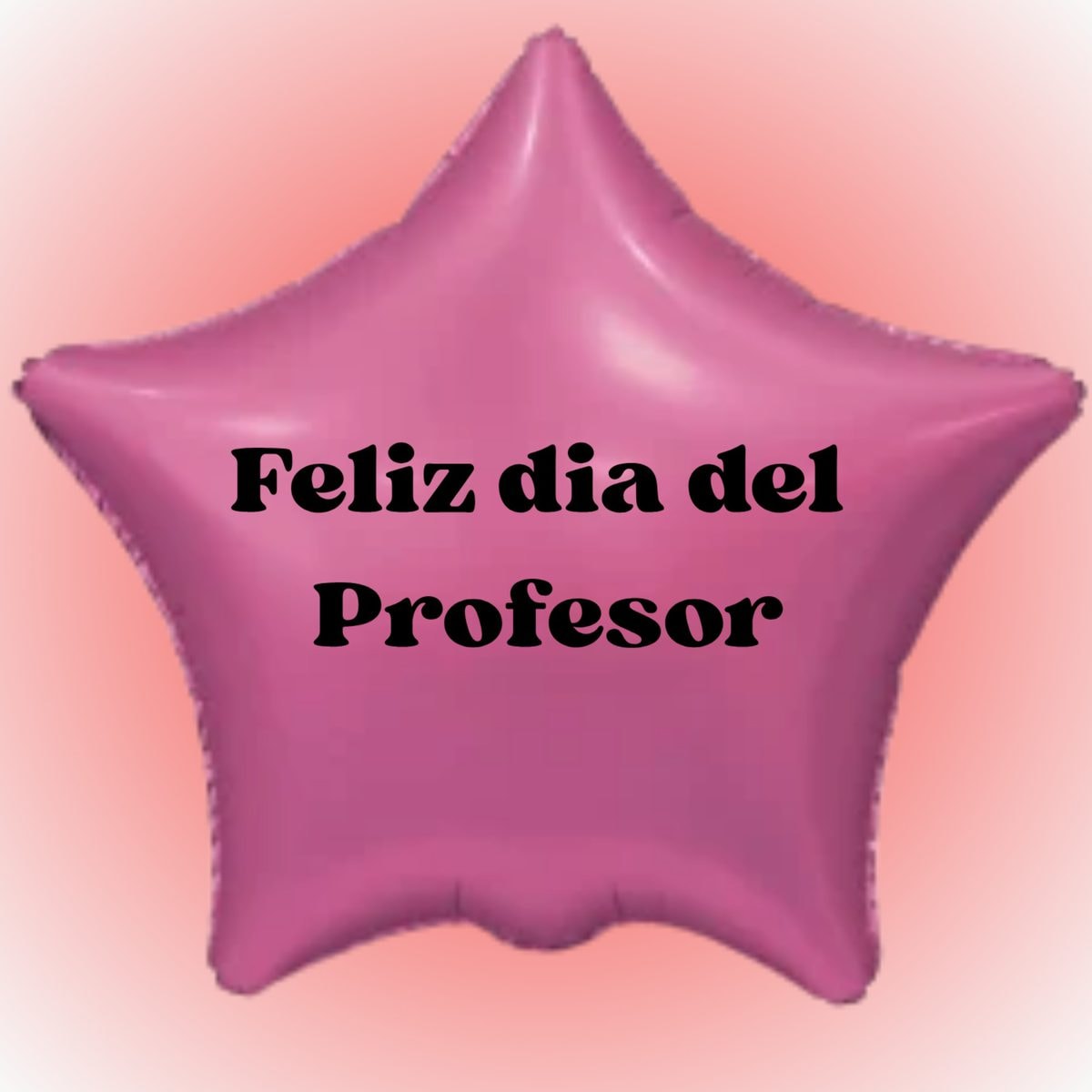 Imagen referencial generada con IA de Globo metalizado Pequeño rosado