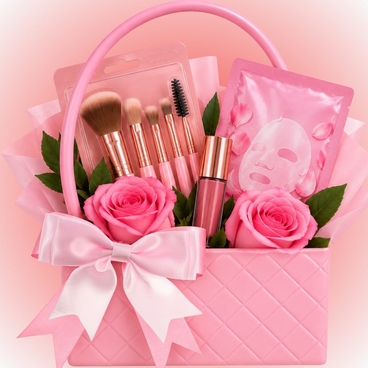 Imagen referencial generada con IA de 25 de octubre se celebra el Día de Regalar Maquillaje