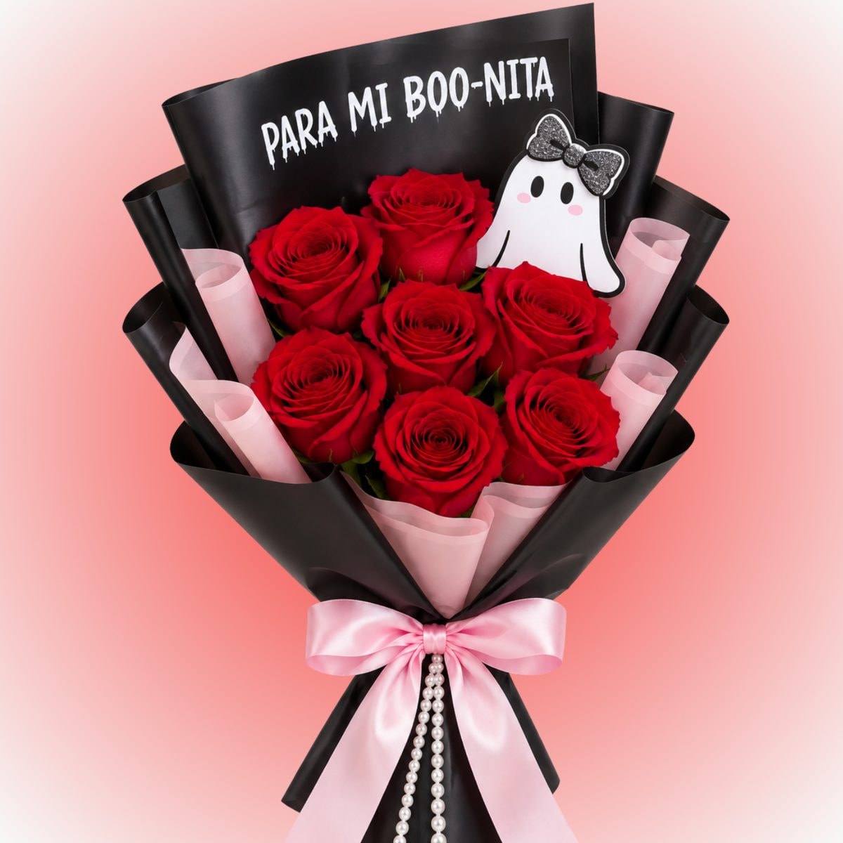 Ramo BOO-NITA 7 rosas - Imagen 1