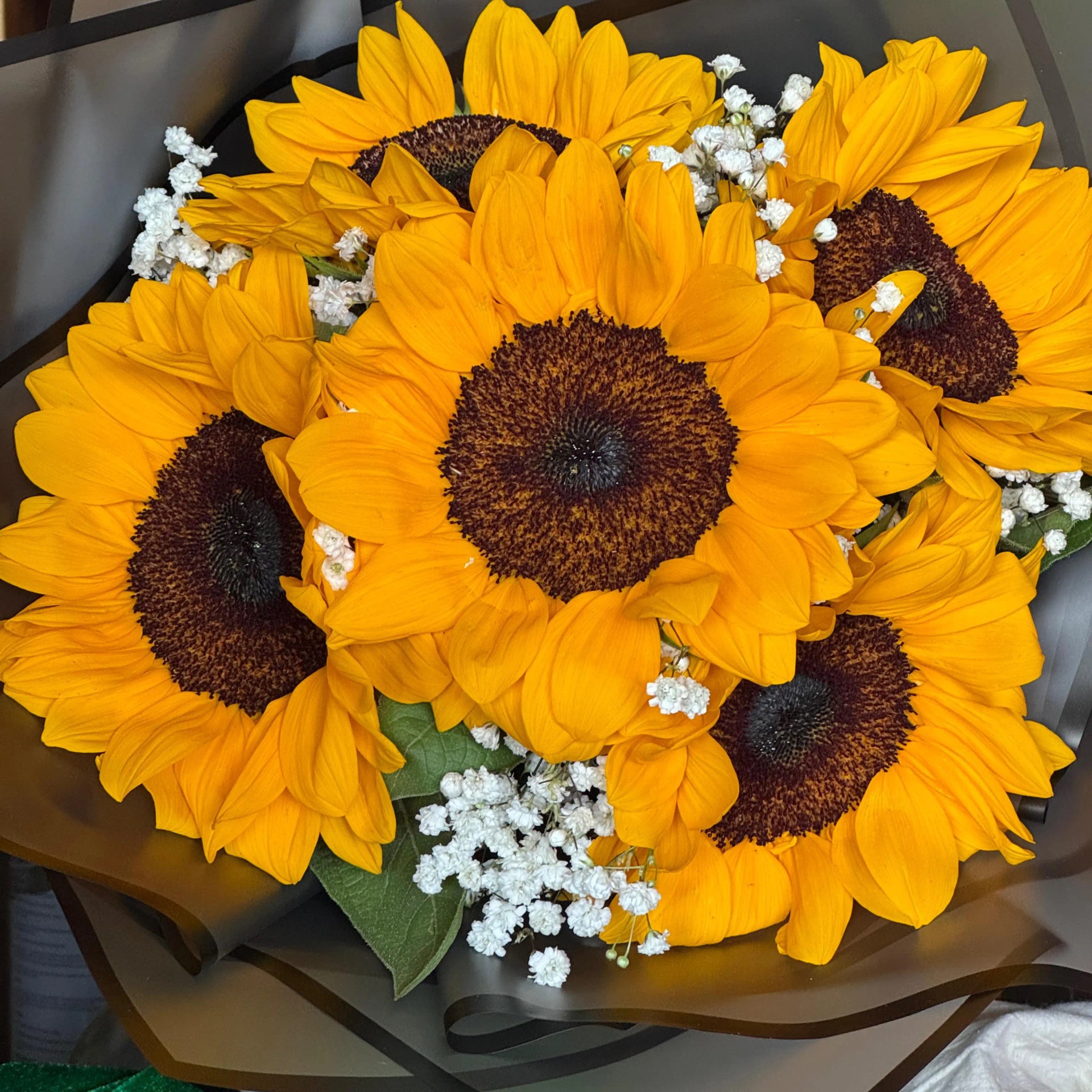Ramo de girasoles