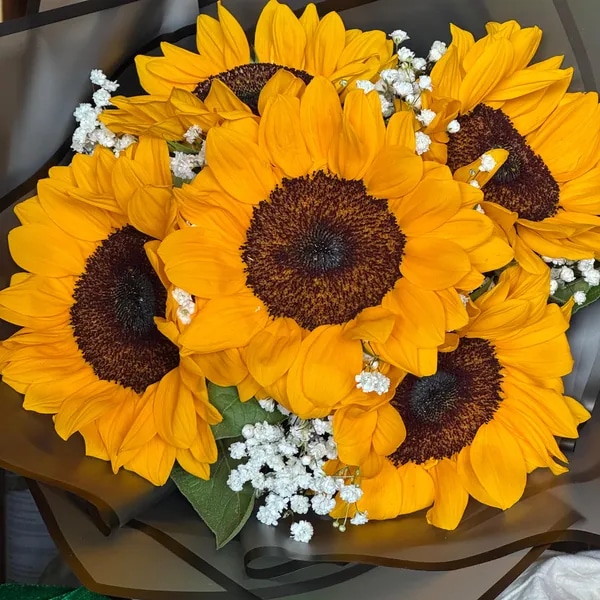 Ramo de girasoles