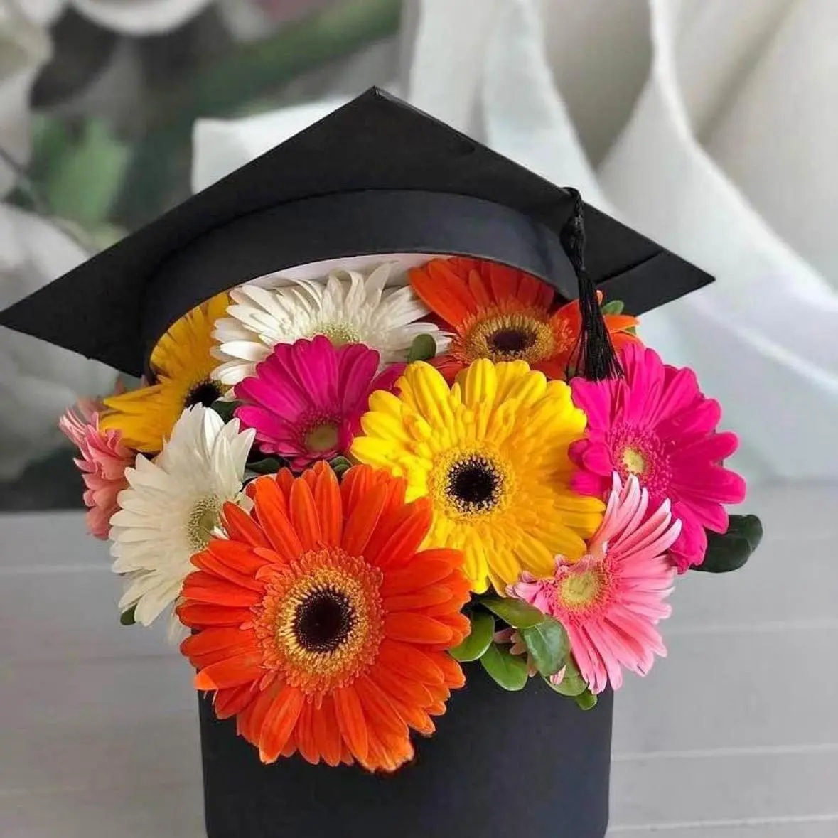 Box de flores graduación