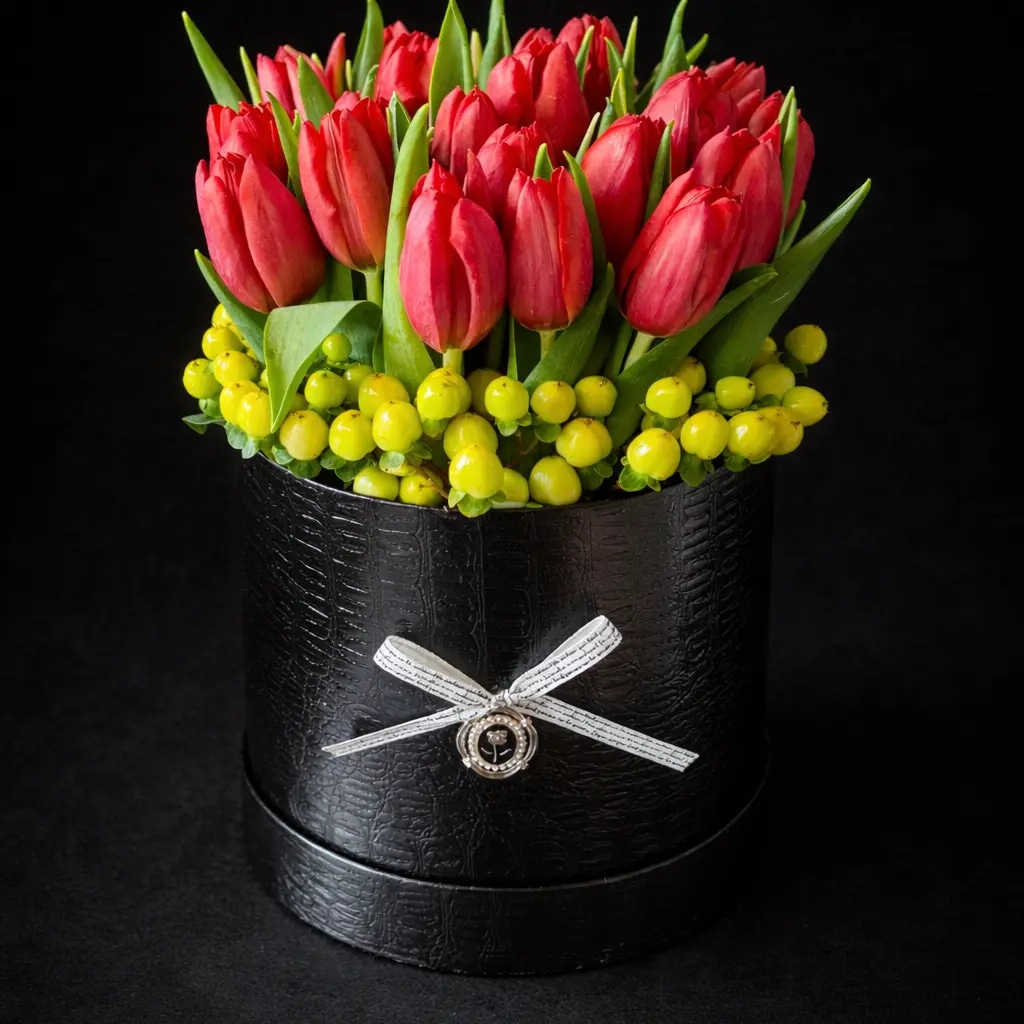 Box tulipanes