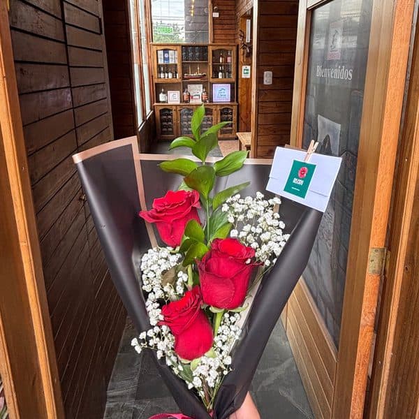 Trio de rosas