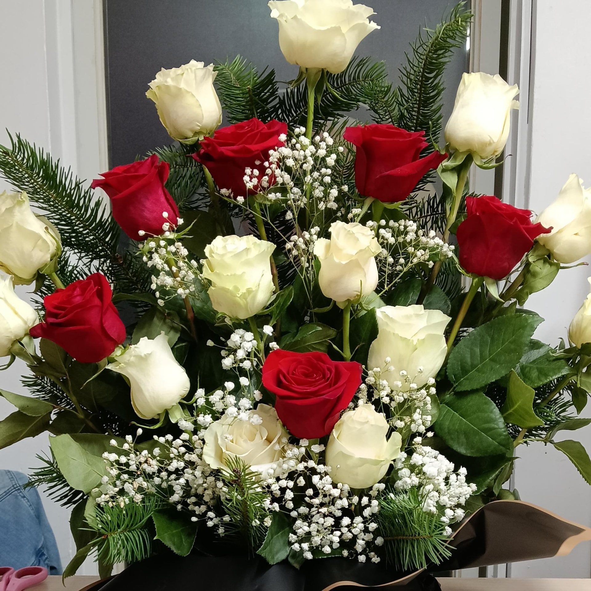 Arreglo 20 rosas - Imagen 1