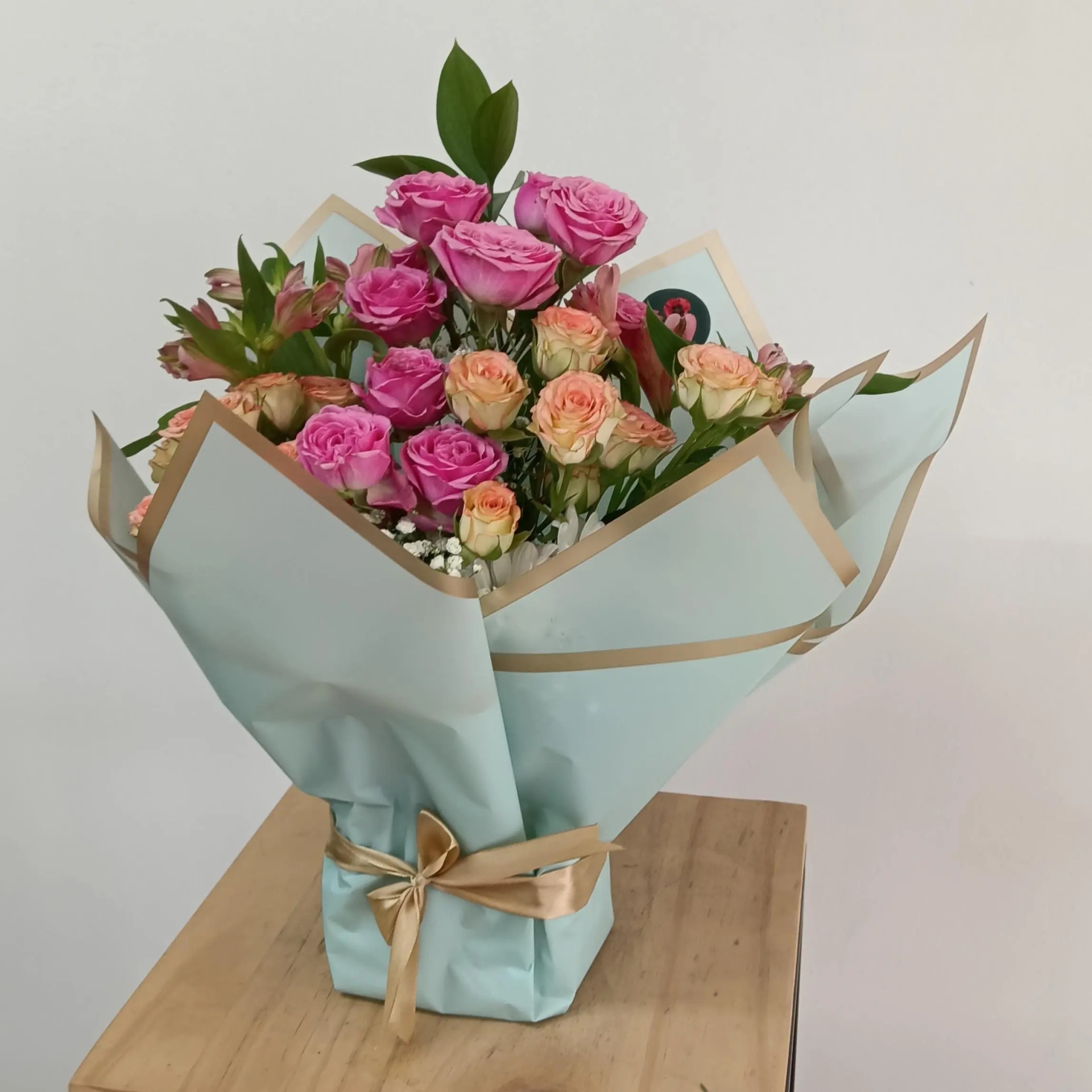 Amor con mini rosas