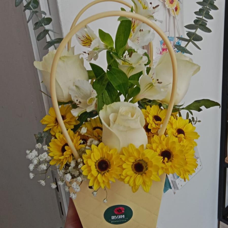 Cartera floral - Brillo de amor - Imagen 3