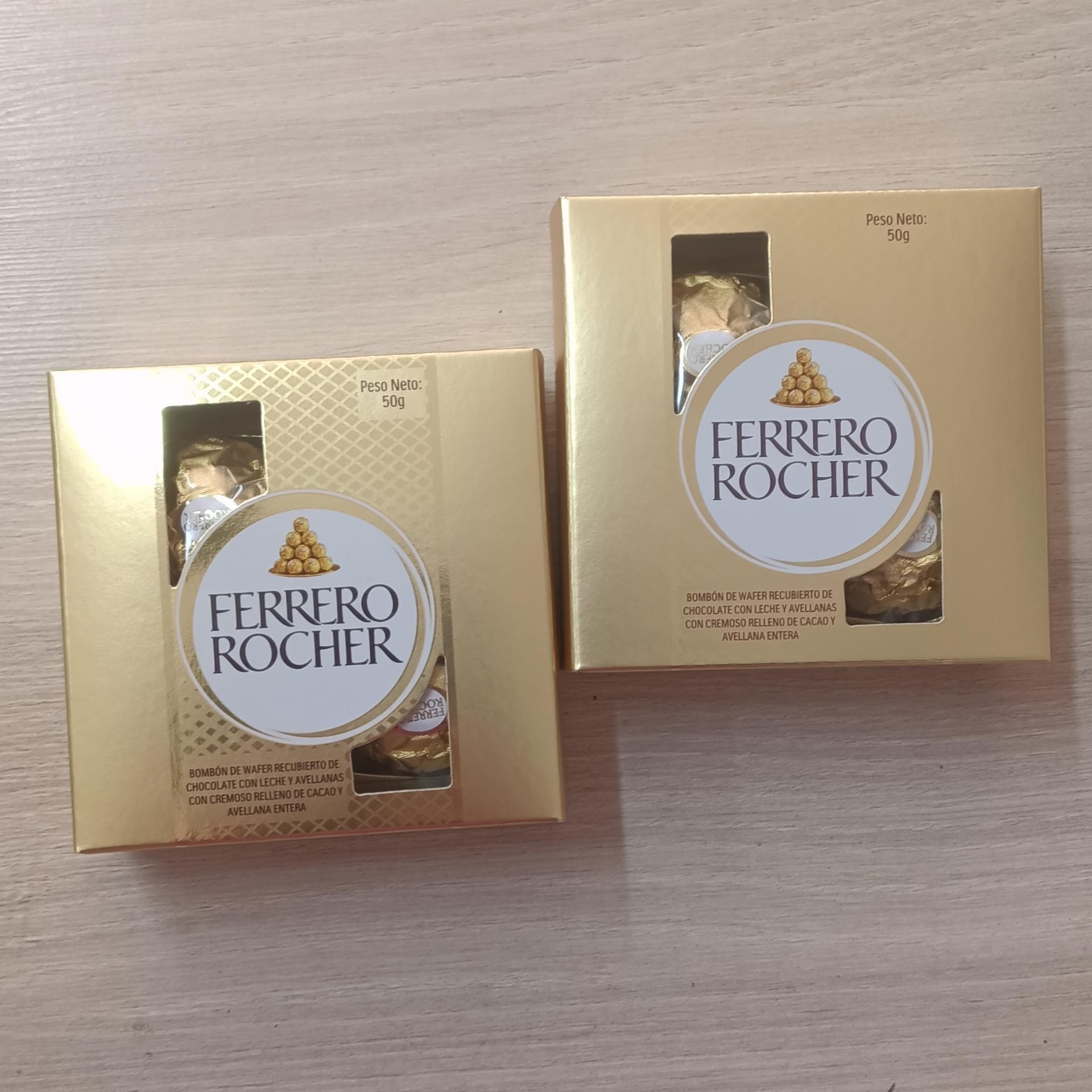 Chocolate Ferrero Rocher 4 unidades - Imagen 1